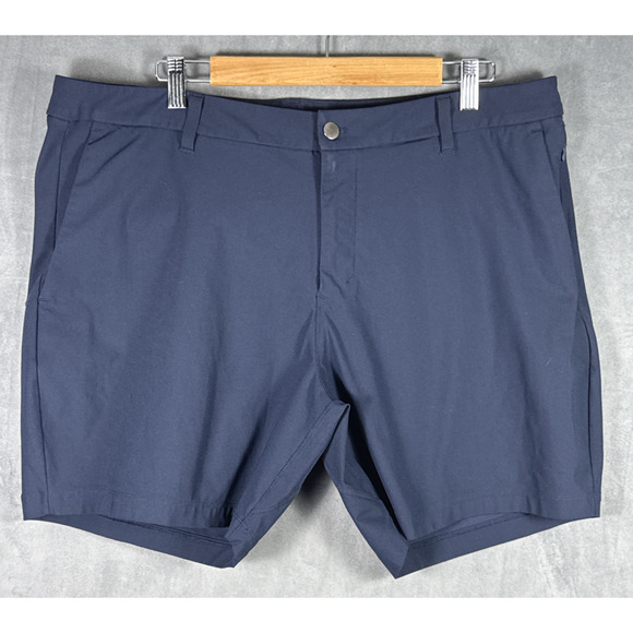 Lululemon‎ Men's Sz 38 Navy Commission Short Performance Athleisure LM7B95S - Picture 1 of 5